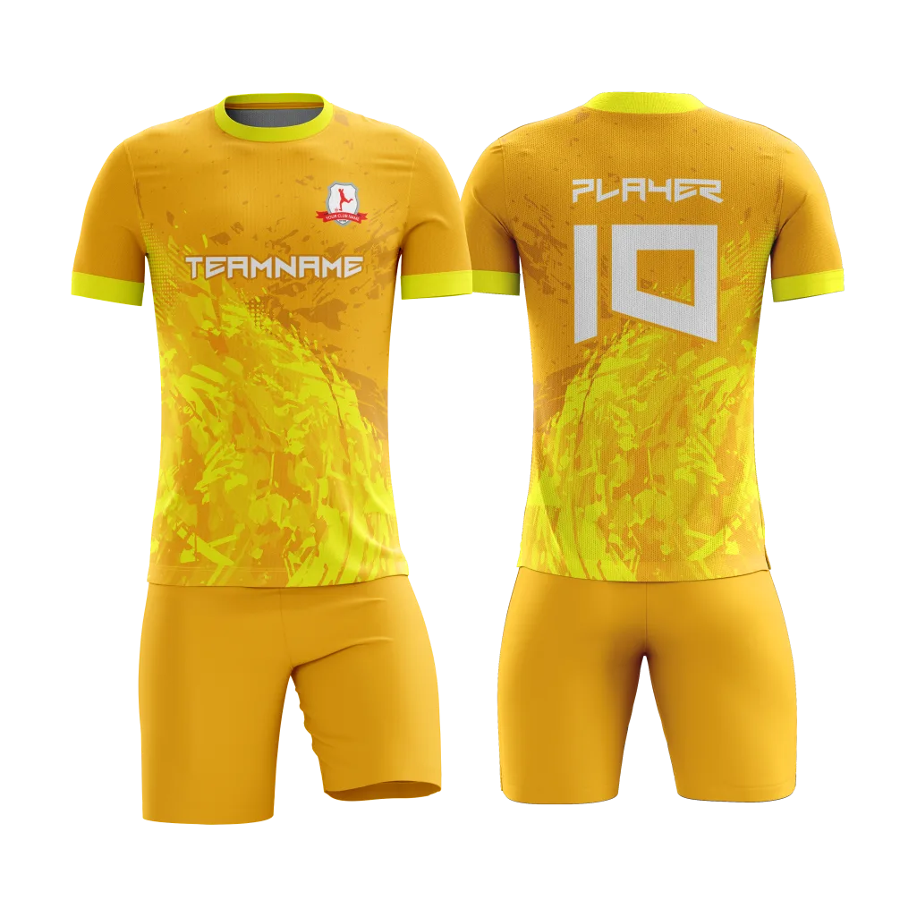 Golden Blaze Soccer Uniform