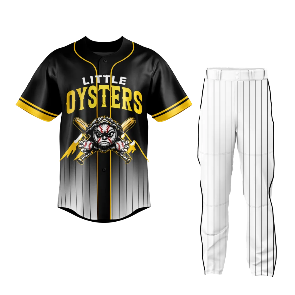 Black Gold Legacy Baseball Uniform