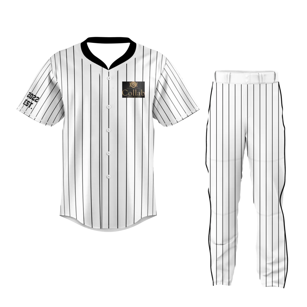 Pinstripe Classic Baseball Uniform