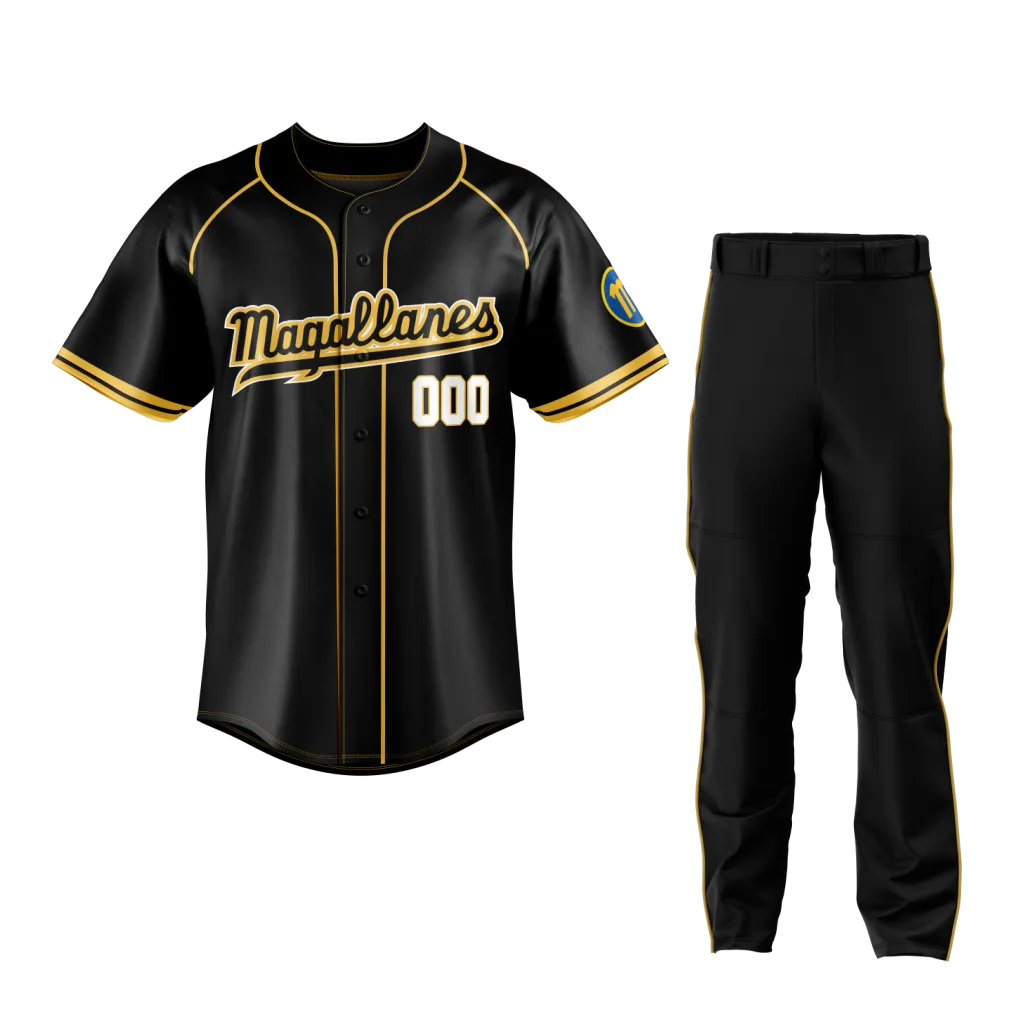 Blackout Pro Baseball Uniform