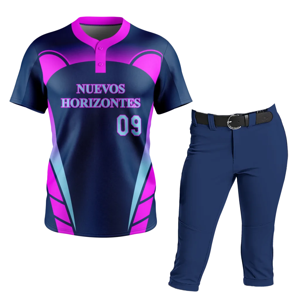 Purple Rush Softball Uniform