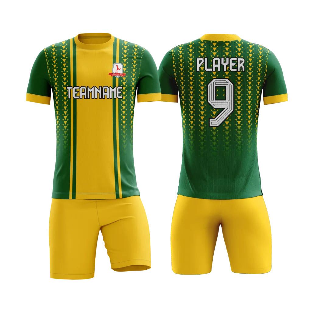 Heritage Gold Soccer Uniform