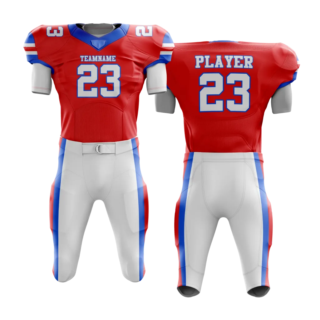 Crimson Legacy Football Uniform