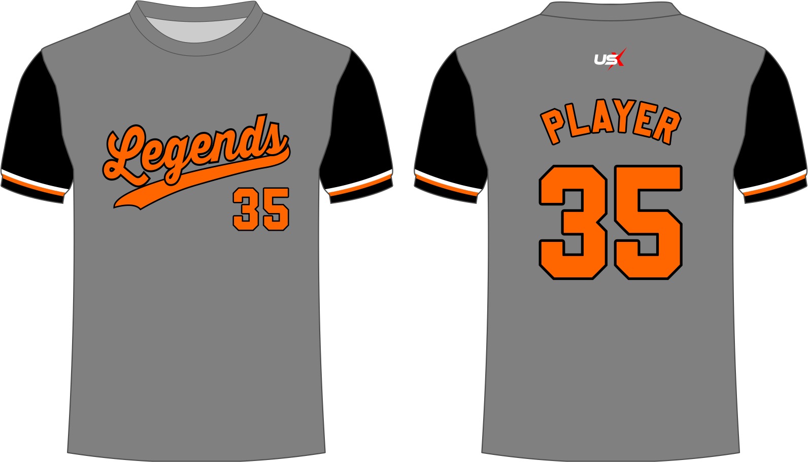 Legends Dri Fit Shirt Grey