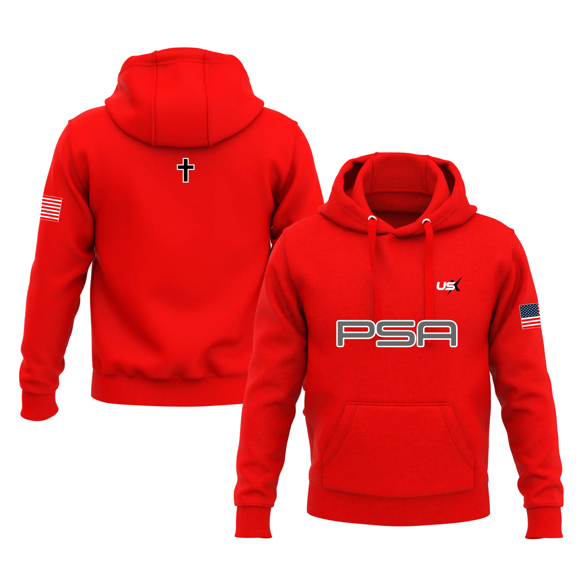PSA Hoodie Red