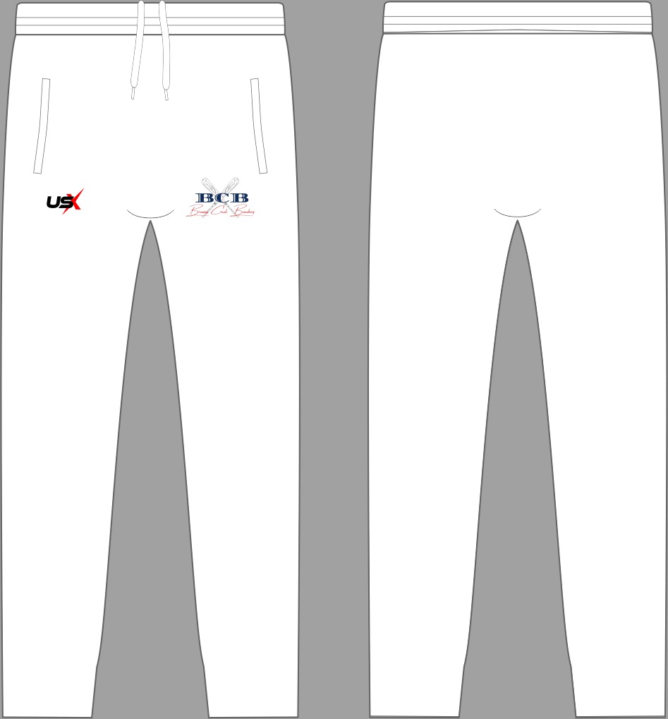 Jogger Pants White
