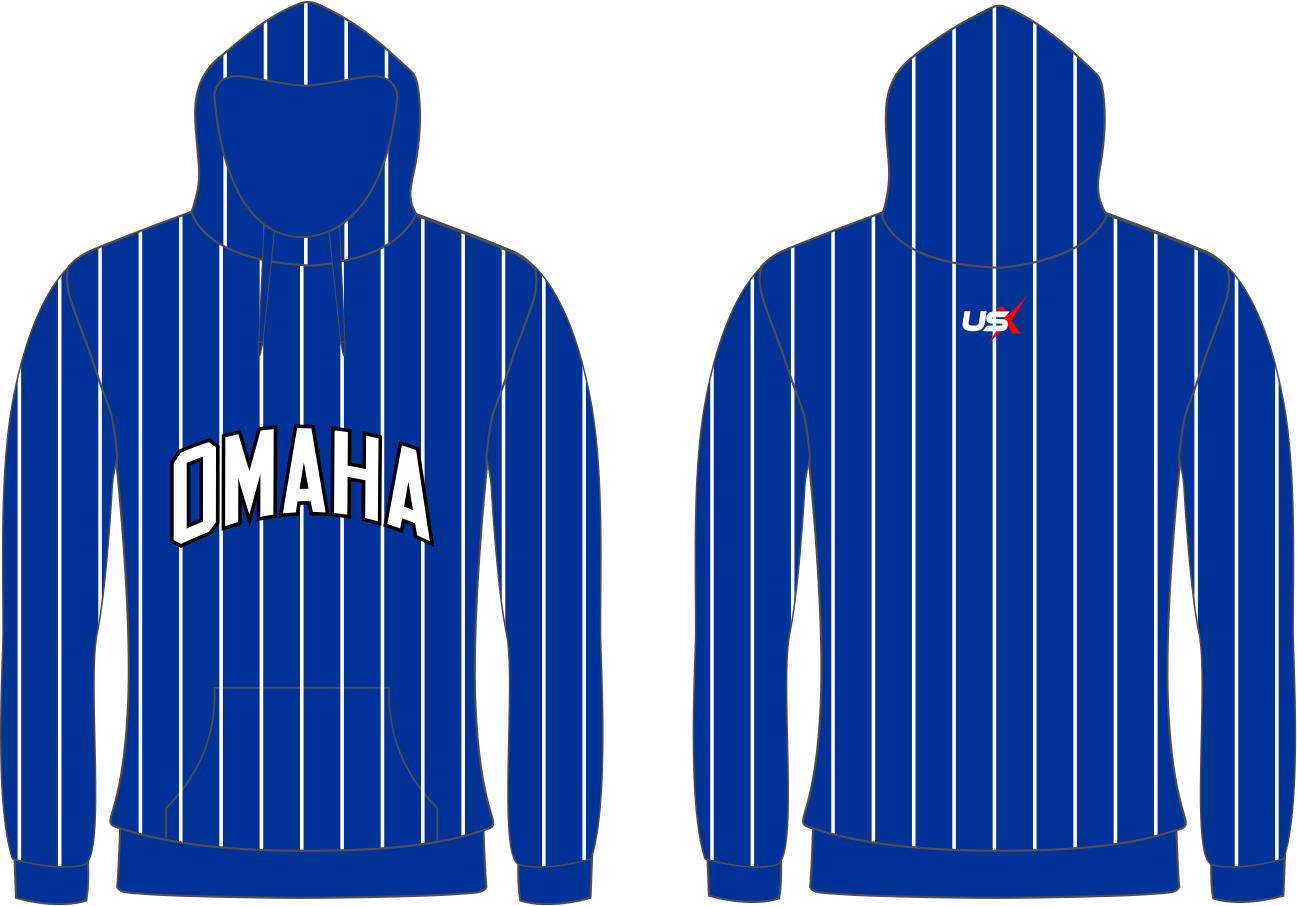 Omaha Hoodie Blue