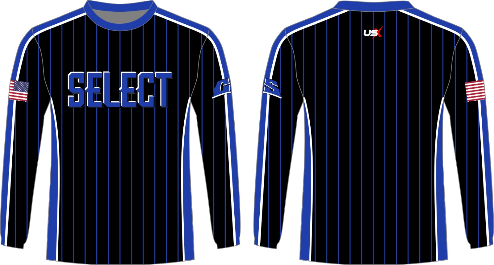 CS Long Sleeve Shirt Black Stripe