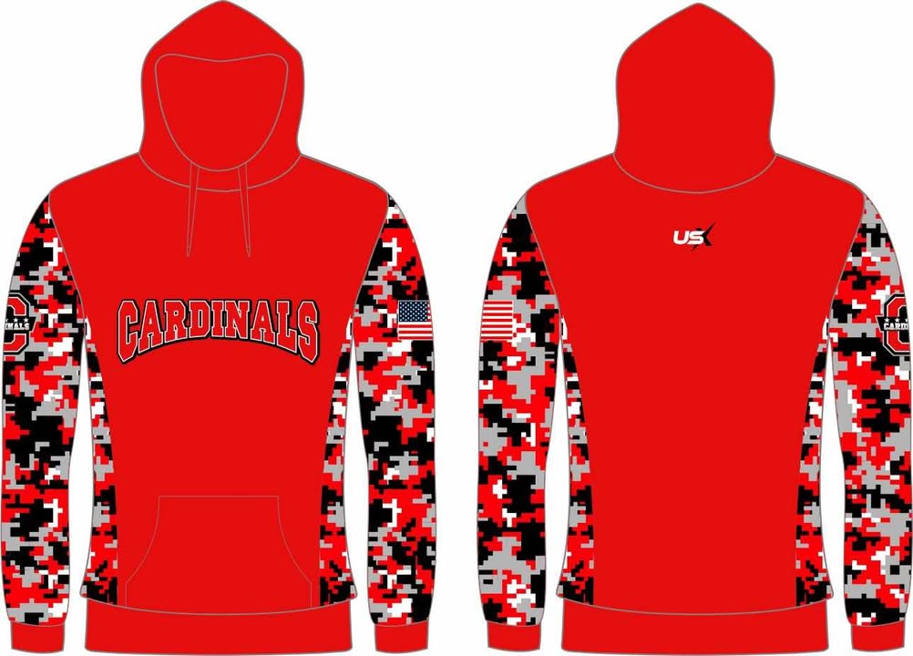 Cardinals Hoodie Red