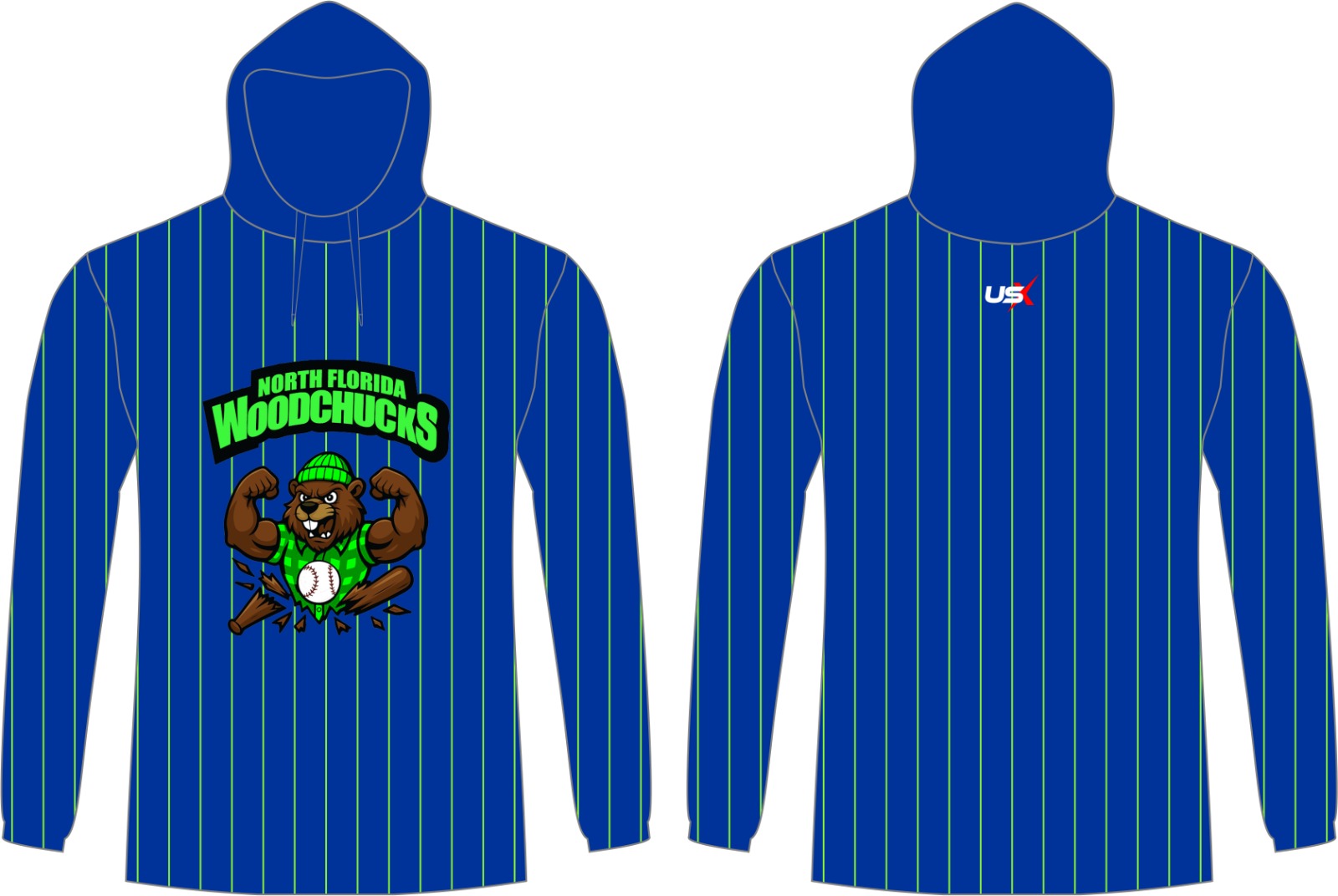 Woodchucks Long Sleeve Hoodie